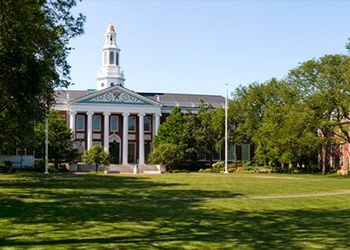 Outside view of university