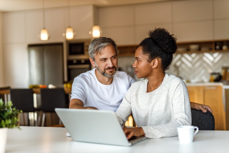 couple discussing retirement 